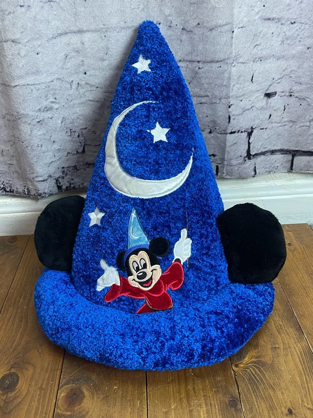 Disney Parks youth size 56 cm fantasia sorcerer mickey wizard hat